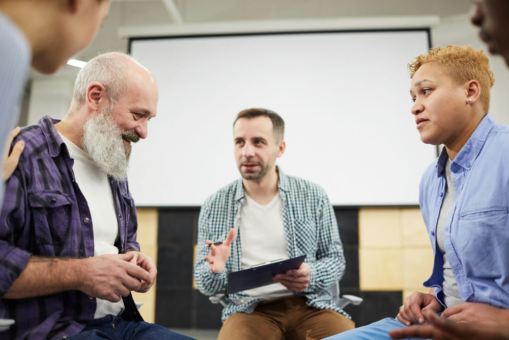 Group discussing Priority Health insurance coverage